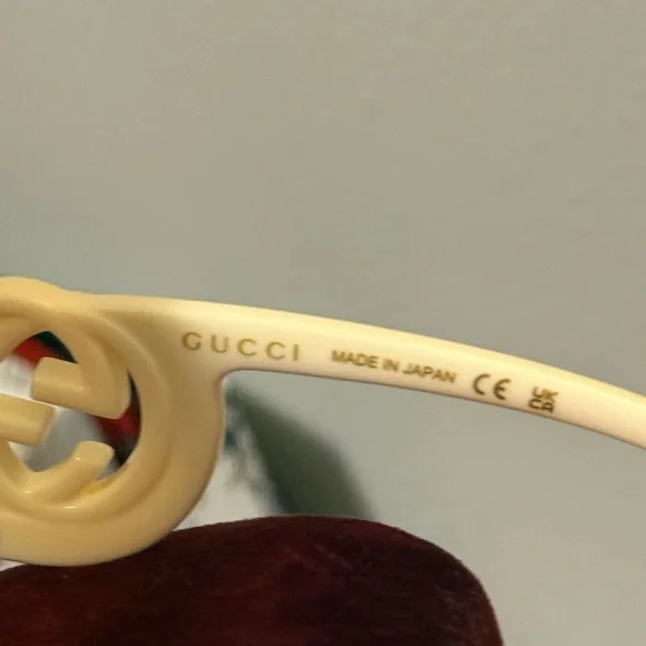 NEW GUCCI GG1326S 002 SQUARE WOMEN SUNGLASSES GUCCI GG1326S - Picture 4 of 7